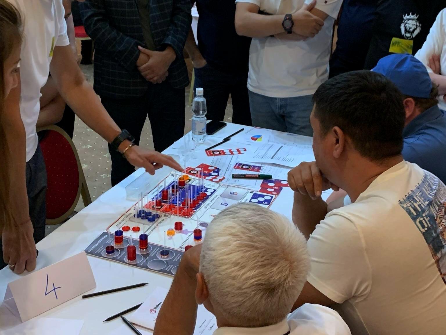 Командная работа с тренажёром