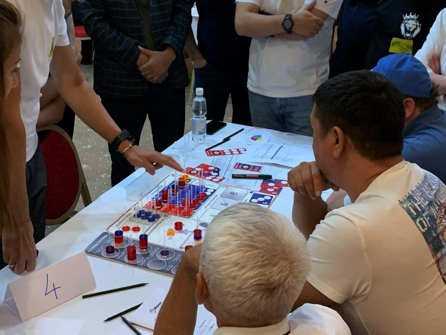 Командная работа с тренажёром